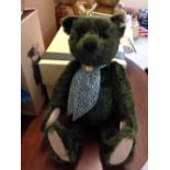 Boxed Limited Edition Steiff 653148 Harrods centenary bear in excellent condition with CoA, some