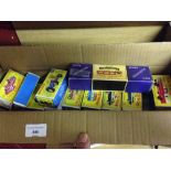 11 boxed Matchbox cars to include 2 in original boxes, rest repro.