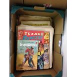 A quantity of vintage comics to include 16 x Scorcher (1970-71), 11 x Knockout (1946), 12 x