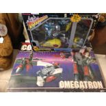 GrandStand 'Motorised Converters' action figure 'Omegatron' - first commercial transforming robot
