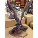 A JH Boone native American Indian Eagle figure 'Hope', in original box and with CoA, height 33cm.