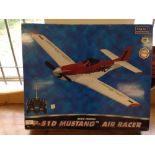 A boxed Nikko P51D Mustang air racer radio controlled plane