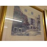 A framed & glazed Limited Edition print 'Brocante' 177/475 by Veronica Charlesworth. Signed in