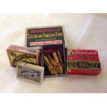 Collection of Pen Nibs and Pen Nib Boxes 1920s/1930s.Pencil One: Rolled gold with chrome cone,
