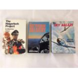 3 Military Novels - 'The Sky Ablaze' by Victor Schuller - 1st Edition 1958 published by William