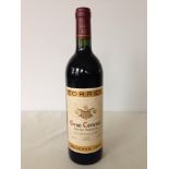 A bottle of Torres Gran Coronas Cabernet Sauvignon 1995 reserve
