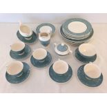 A quantity of Royal Doulton 'Cascade' tea and dinner wares.