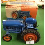 Chad Valley large scale Fordson Major tractor with original box.