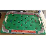 A boxed Chad Valley table football game.