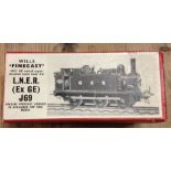 A boxed Wills Finecast OO gauge metal locomotive kit LNER (ExGE) J69 part made.