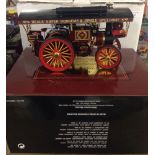 A boxed Midsummer Models 1:24 scale Burrell Showmans engine model 'The White Rose of York' #MSM002