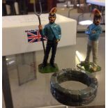 An Errol John Studios boxed French Napoleonic vignette comprising 2 figures & a well. 2nd Lancers of