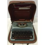 An Imperial Good Companion 4 manual typewriter in case.