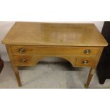 A vintage pine dressing table. 106cm wide.