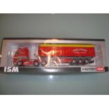 A WSI 1:50 scale limited edition articulated lorry in Aksel Junker livery. VG in G-VG box (1)