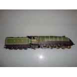 A Bachmann Class A4 locomotive in LNER green livery numbered 4482 named Golden Eagle, weathered. G,