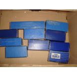 A collection of Hornby 3 rail wagons in original boxes. G-VG in F-G boxes.  (10)