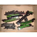 A group of plastic locomotive bodies by RTR manufacturers, some modified. F-G (10)