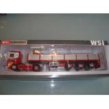 A WSI 1:50 scale limited edition articulated lorry in Henker B.V.livery. VG-E in G-VG box (1)