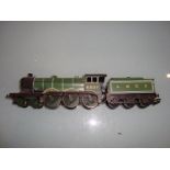 A Hornby R2156A LNER Class B12 locomotive in green livery numbered 8537, light weathering. G-VG