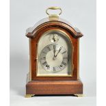 A 1920's German mantel clock by Winterhalder and Hoffmieir with a barrelled spring Ting Tang