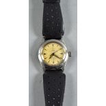 A Tudor Oyster Print Junior wrist watch, presented on an after market strap, the case 32mm including