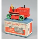 A Dinky Supertoys no.563 heavy tractor, red, in original box.