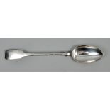 A William IV Fiddle pattern basting spoon, London1836, 5oz, 12"l.