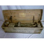 An old boxed croquet set "The Wimbledon" by F. H. Ayres Ltd