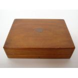 A late Victorian mahogany cased set of t