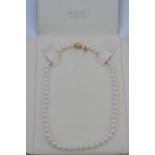 Mikimoto cultured pearl necklace, the si