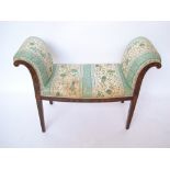 A George III painted mahogany Sheraton s