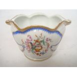 A Sevres style porcelain feuille de chou