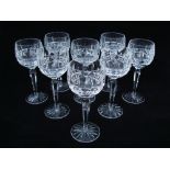 A set of eight Waterford crystal 'Kylemo