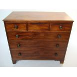 A 19th Century Scottish mahogany chest o
