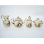 A late 18th Century Leeds creamware part