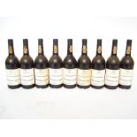 Nine bottles of Smith Woodhouse 1977 vin