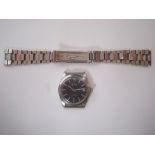 A Gents rotor self winding steel cased Tudor Prince Oysterdate wristwatch,