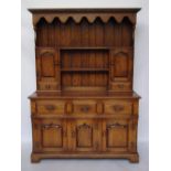 An 18th Century style oak dresser,