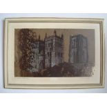 Norman Wade, Durham Cathedral.
Ltd edition lithograph 13/60 signed and dated 72, f/g.
63 x 42cm.