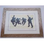 Alexander Millar 'Twist and Shout' limited edition Giclee print 74/295 signed in pencil with
