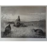 ARCHIBALD THORBURN: Pencil signed artist