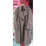 A WWII British Army officer's great coat,