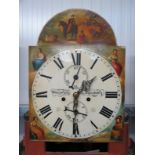 A 19th Century mahogany longcase clock by Sanderson Aglesbury,