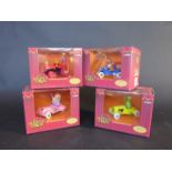 Four mint boxed Corgi Muppet show models including Animal