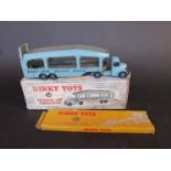 Dinky Toys 582 Pullmore Car Transporter and 994 load ramp