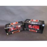 Two boxed Road Signature Fire Engines 1/24 scales