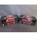 Two boxed Road Signature Fire Engines 1/24 scales