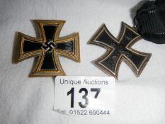 A rare WWI Class 2 Iron Cross Makers mar