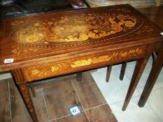 Dutch floral marquetry table